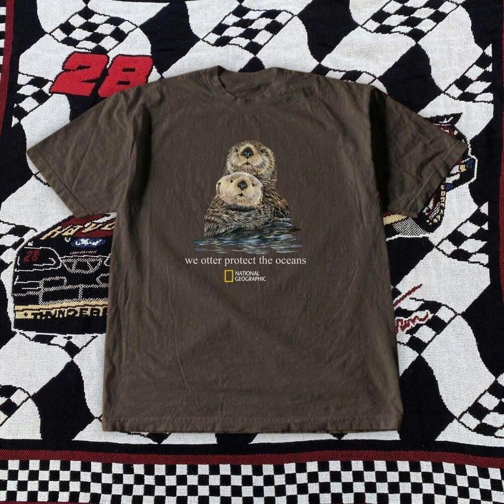 Brown National Geographic Otter Tee Shirt